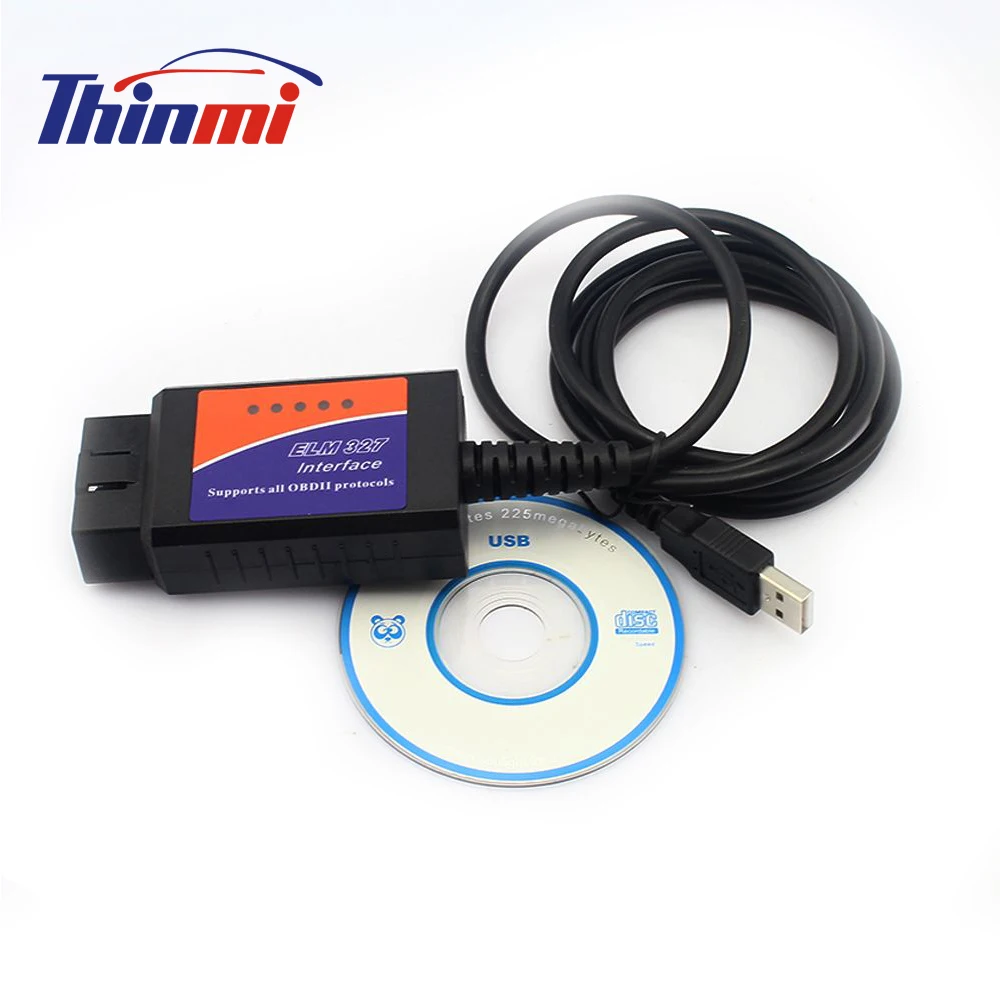 Professional ELM 327 USB Cable Car Fault Code Diagnostic 