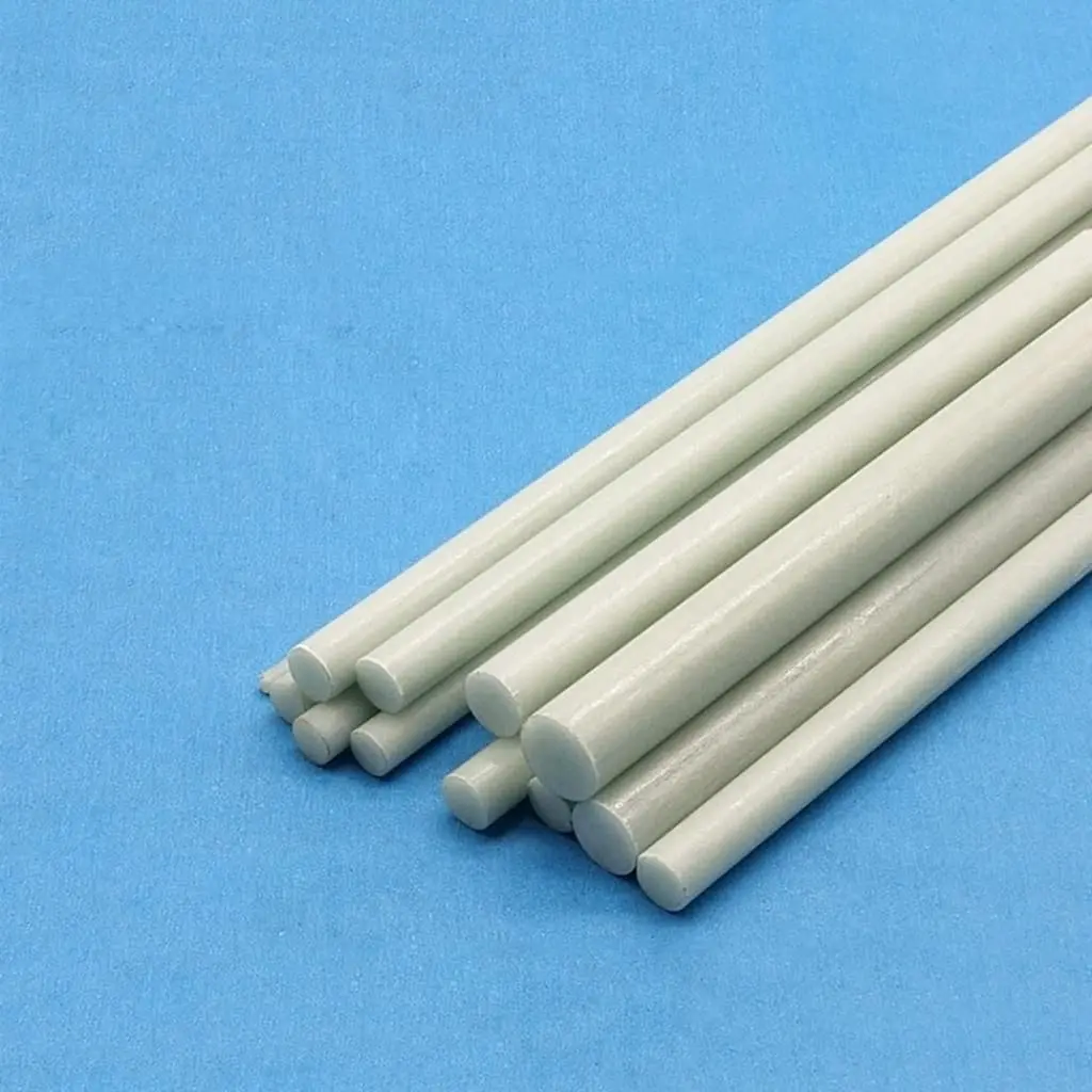 FRP Fiberglass Rod 2mm 3mm 4mm 6mm 8mm Glass Fiber Solid Pole Pultrusion Fiber Glass Stick