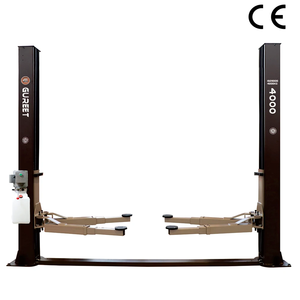 額装済/Car Lift Connecticut（クリス プライタス）/ポスター Cheap 1.8m 4T Auto Car Lifter - GUREET 2 Post Hydraulic Lift