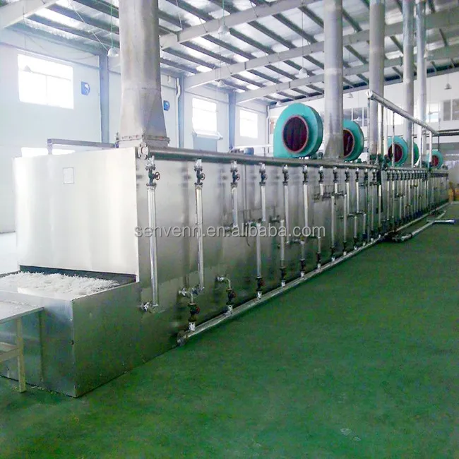 SUS304  Continuous Mesh Belt Dryer Used in Herbal Industrial