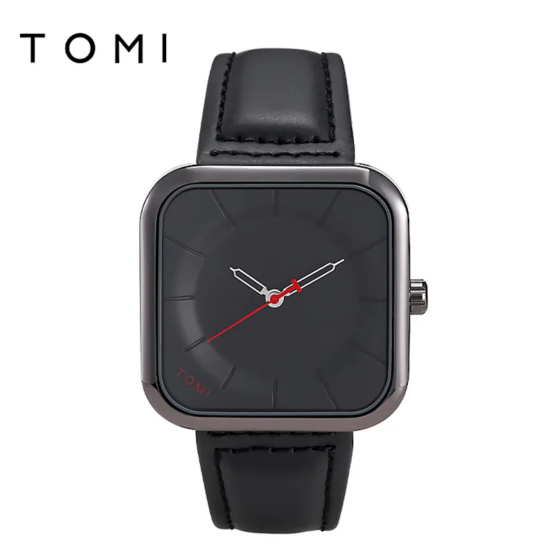 TOMI T093 Square Watch Casual Fashion for Men Women
