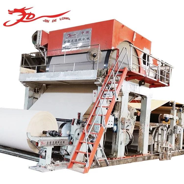 Toilet Tissue Paper Making Machine Roll Production Line Price Jumbo Roll Toilet Paper Rewinding Machine