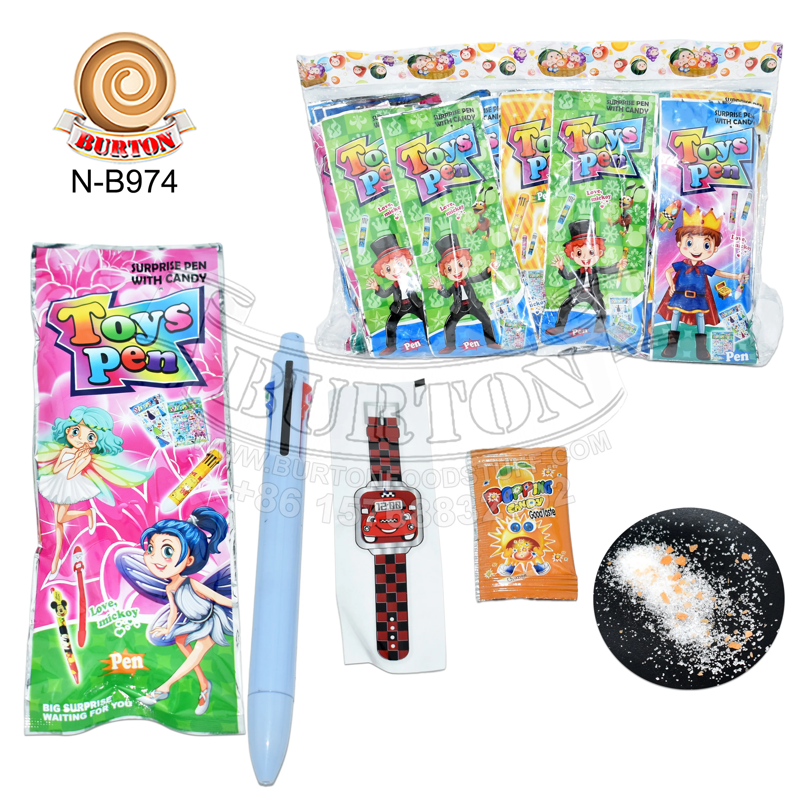 新品　タグ付　Candy Buppie　Ｓ Wholesale Pen Bag Toy Candy with Toys Pen Popping Candy