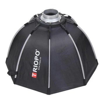 Triopo K2-65 Flash Octagonal Soft Light Box Sun Lamp Shadow Room Light Studio Soft Light Box detail image