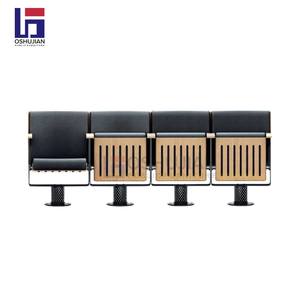 Oshujian Manufacture Price Lecture Hall Seating Furniture Auditorium Chair