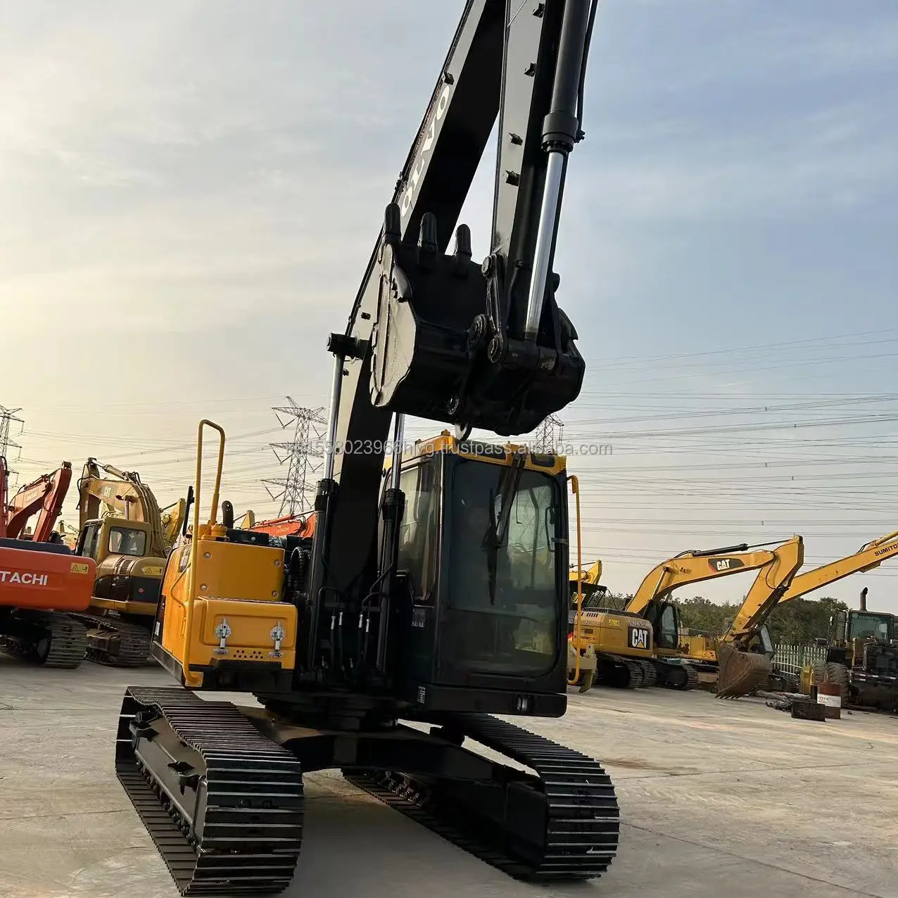 Second Hand Used Volvo EC140DL Hydraulic Crawler Excavator High ...