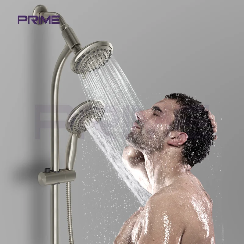 Spa Shower Head Wall Mounted Functions Luxurious Shower Head Set For