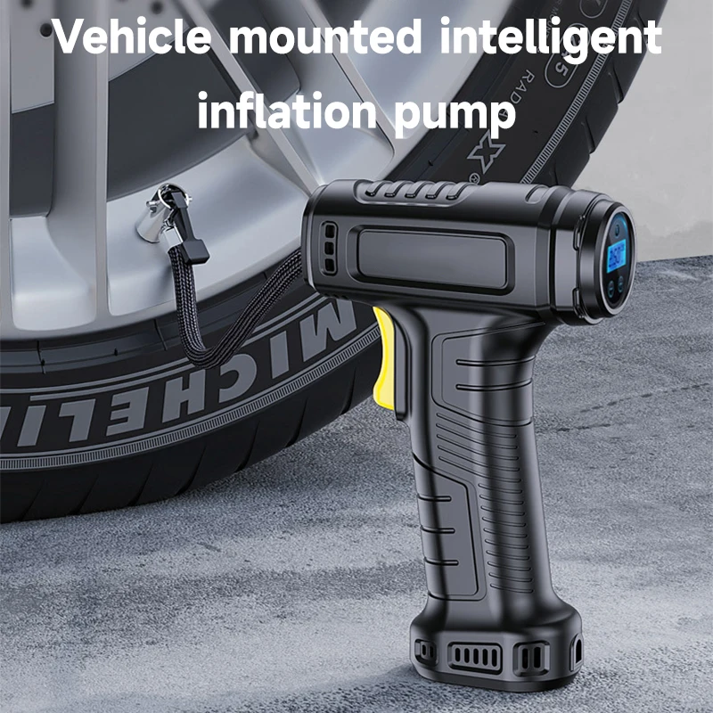 Tire Inflator Car Portable Digital Air Compressor Pump DC 12 Volt Cordless 150 PSI Car Motorcycle Bicycle Bike Basketball - view 5