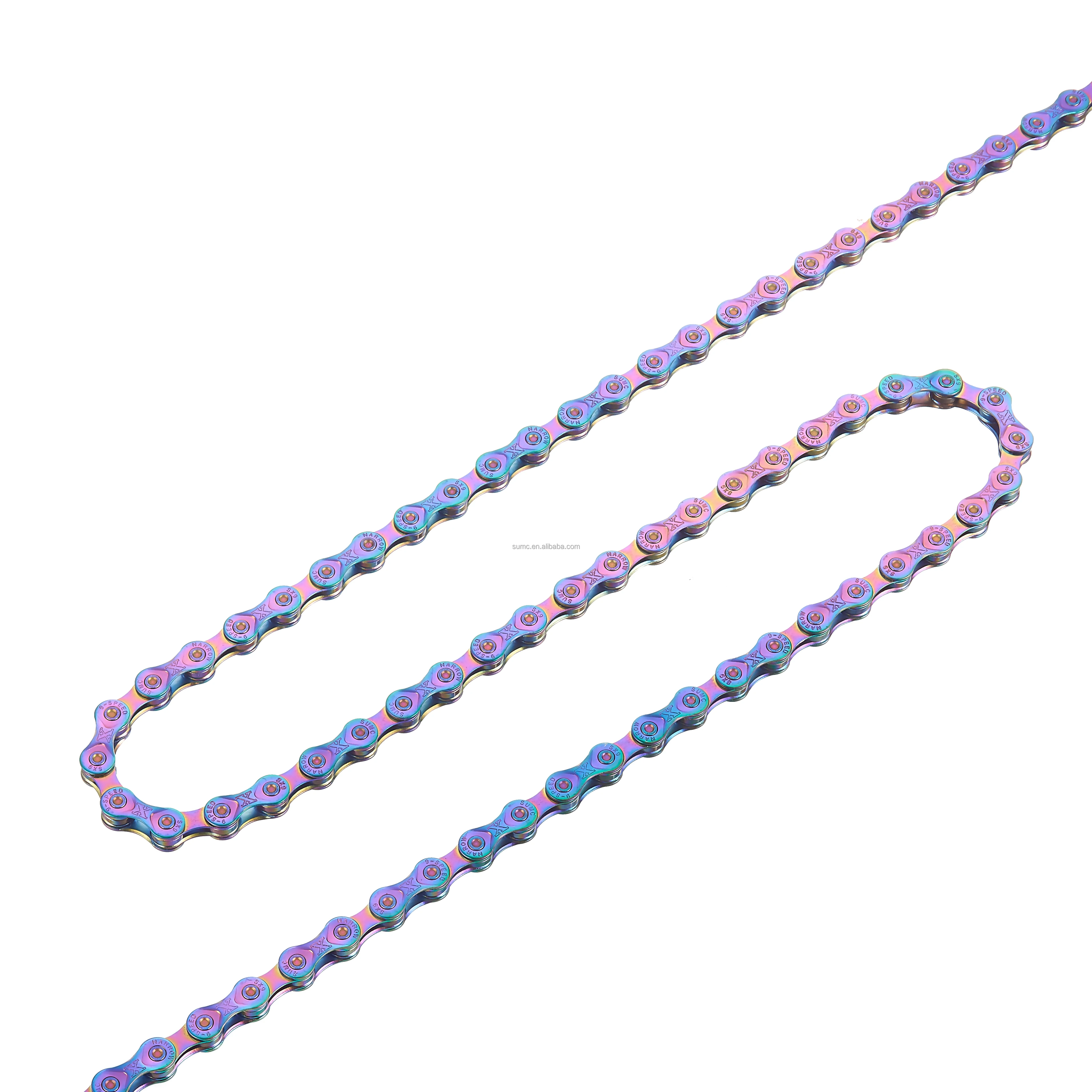 パーツ sumc 11sl rainbow For Shimano KMC 11 Speed SUMC SX11SL Light MTB Road Bicycle