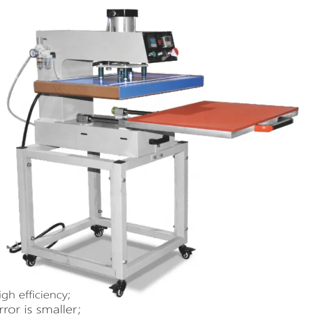 Factory wholesale High quality 40*60cm Single heat press machine Semi-auto heat press for T-shirt DTF transfers pressing iron