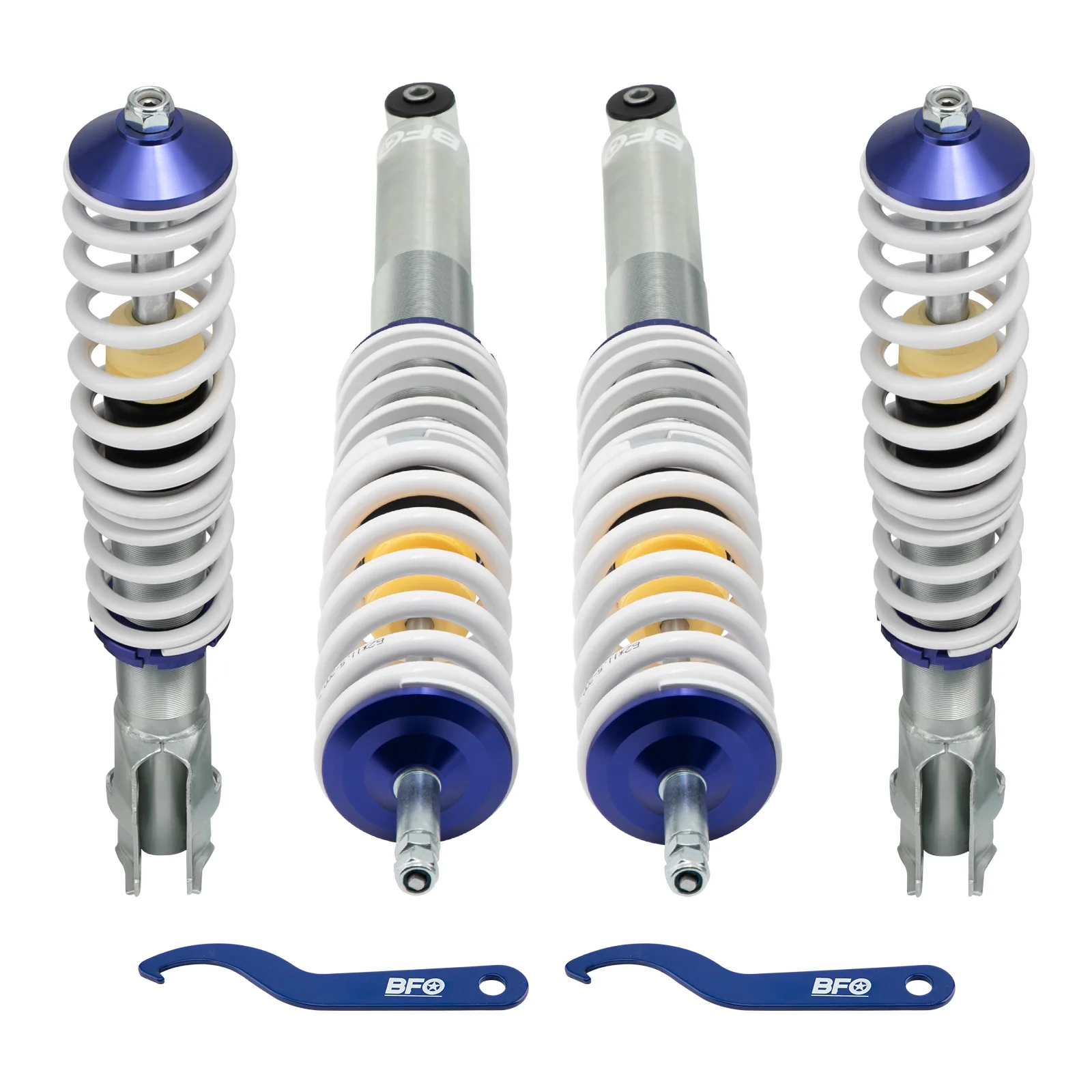 Coilovers Lowering Spring Shock Absorber Kit for VW Golf MK2 MK3 Hatchback MK4 Cabriolet Jetta MK2