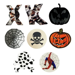 Sale Sexy Halloween Breast Stickers Disposable Adhesive Nipple Pasties Fashionable Multi-Colored Seamless Strapless Invisible