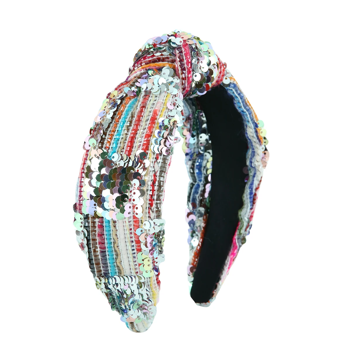 Sequined Rope Headband main image 1