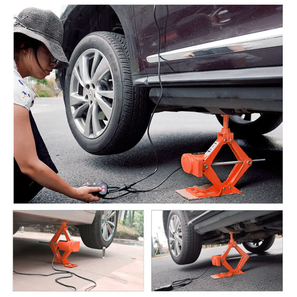 Wholesale Electric Scissor 3ton Portable 12v Dc Hydraulic Jack Car Lift ...