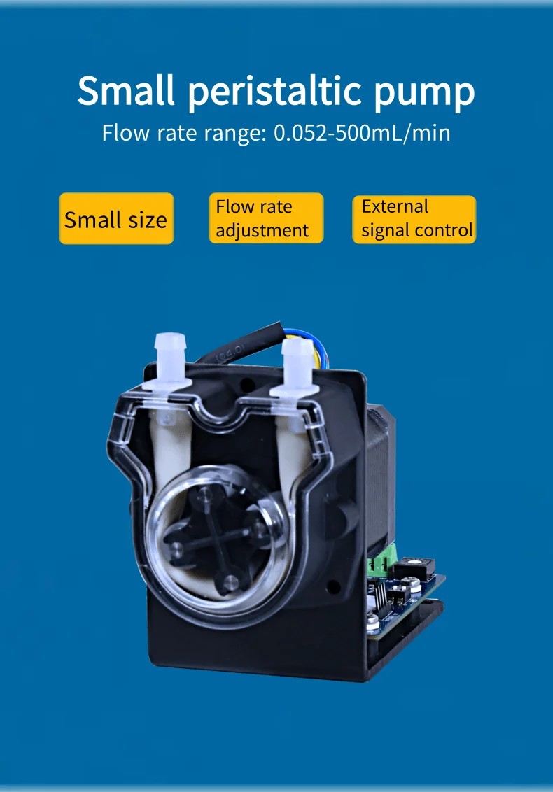Ditrontech S3002b+jz15 Customized Dc 24v Peristaltic Pump Jz15b Small