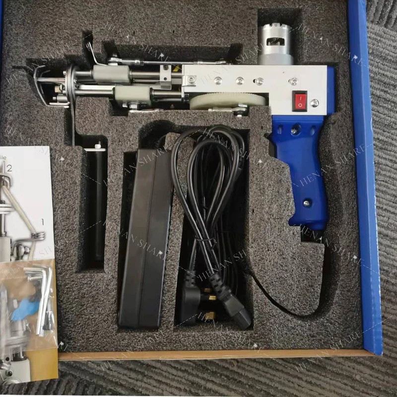 タフティングガン グルー/ハケ付き タフティングカーペットグルー ハンドタフティングガン 100V-240V対応