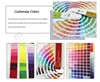 Pantone color card