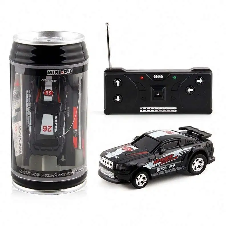Can Mini Rc Car Radio Remote Control Micro Racing Car 4 Frequencies Radio Control Toys for Kids Gifts Rc Models