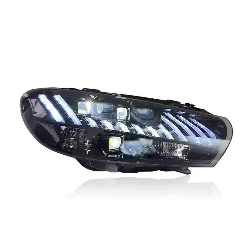 SJC Auto Car Part LED Headlights Assembly for Volkswagen Scirocco 1.4T 2.0T Daytime Running Front Lamps Hot-selling Fog Driving
