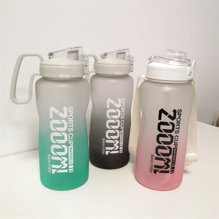 3.8L/2L/1.5L Gym Sports Bottles Water Cup Pc Material with