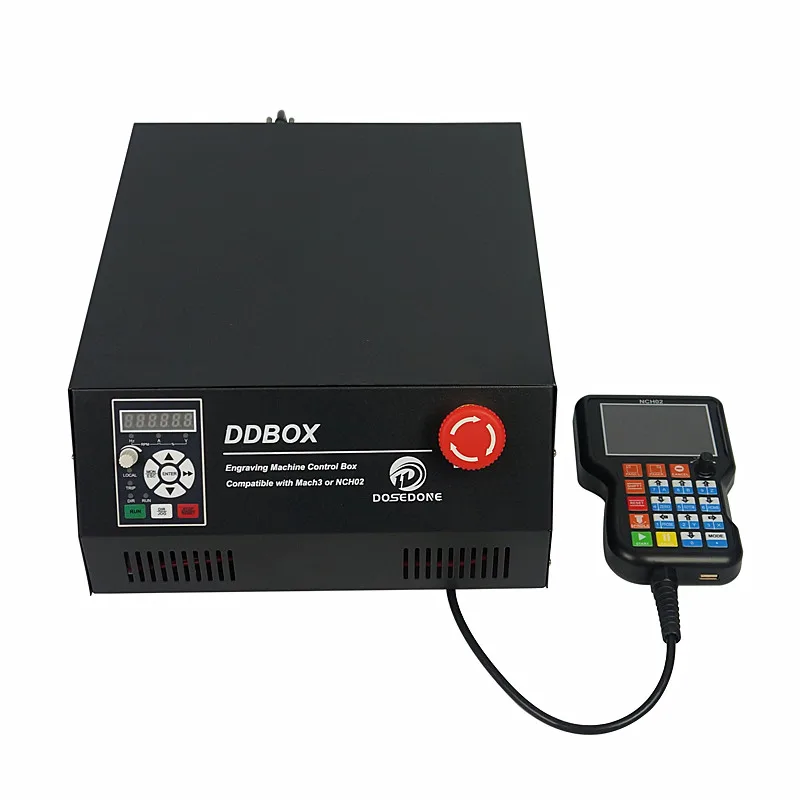 DIY Upgrade Independent  Off Line CNC Control Box for 4 Axis CNC Router Machine Controller System