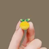 Yellow peach pin