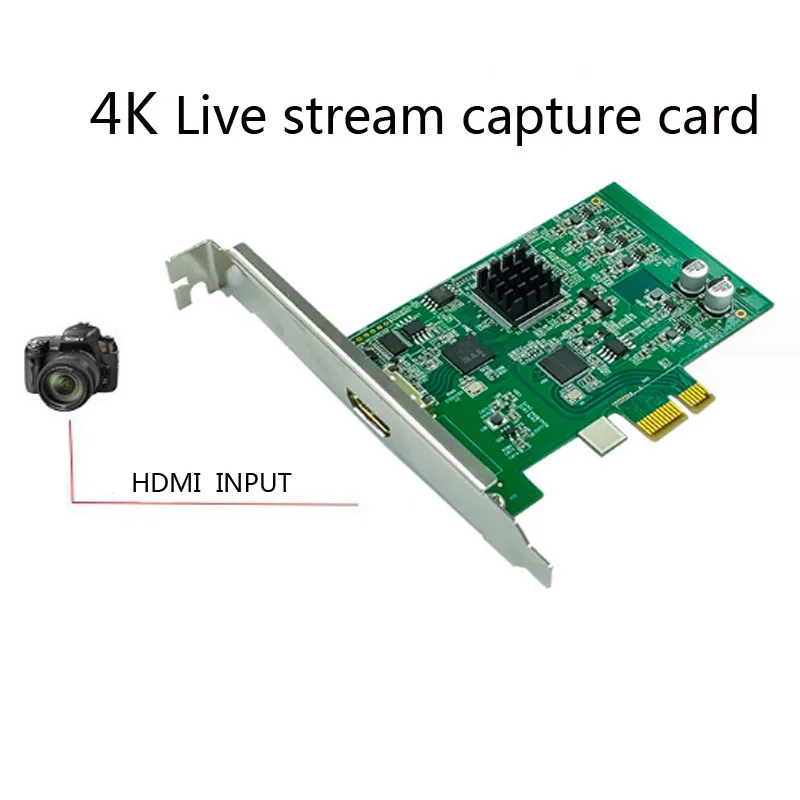 4K HD Camera Capture Card Pcie Computer Medical Video Conference Game ...