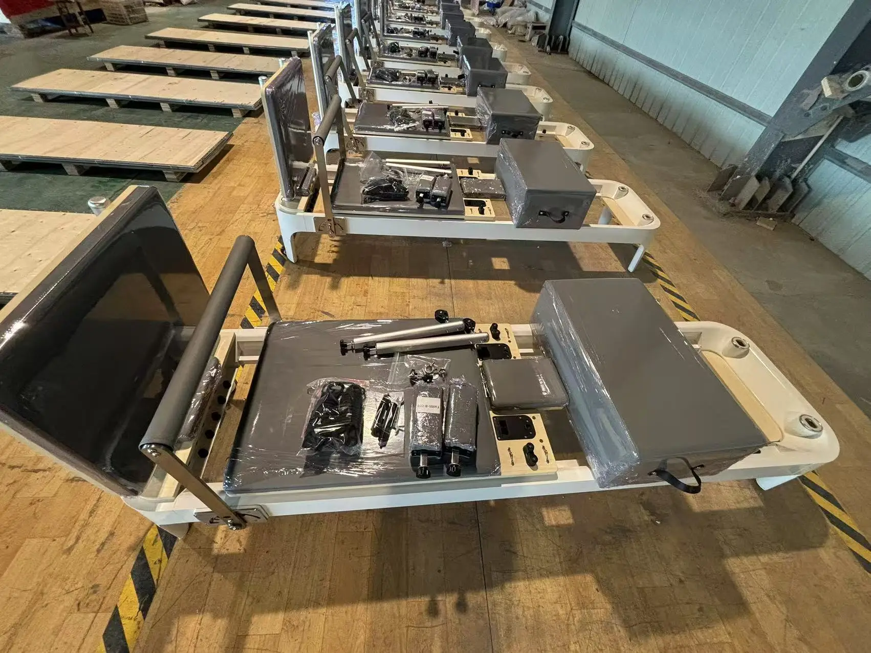 Wood Stall Bar Swedish Ladder Suspension Trainer with 9 Strategic Rods ...