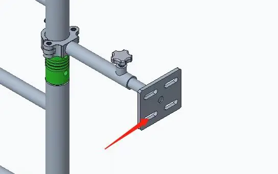 product aluminum adjustable cabinet clamps led screen ground bracket support truss for led cabinet-8
