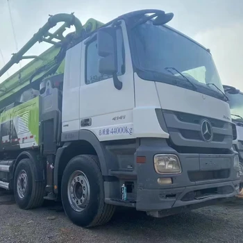 High Efficiency 56 M Used Truck Mounted Concrete Pump Excellent condition second hand Concrete Pump Truck Zoom lion 2018