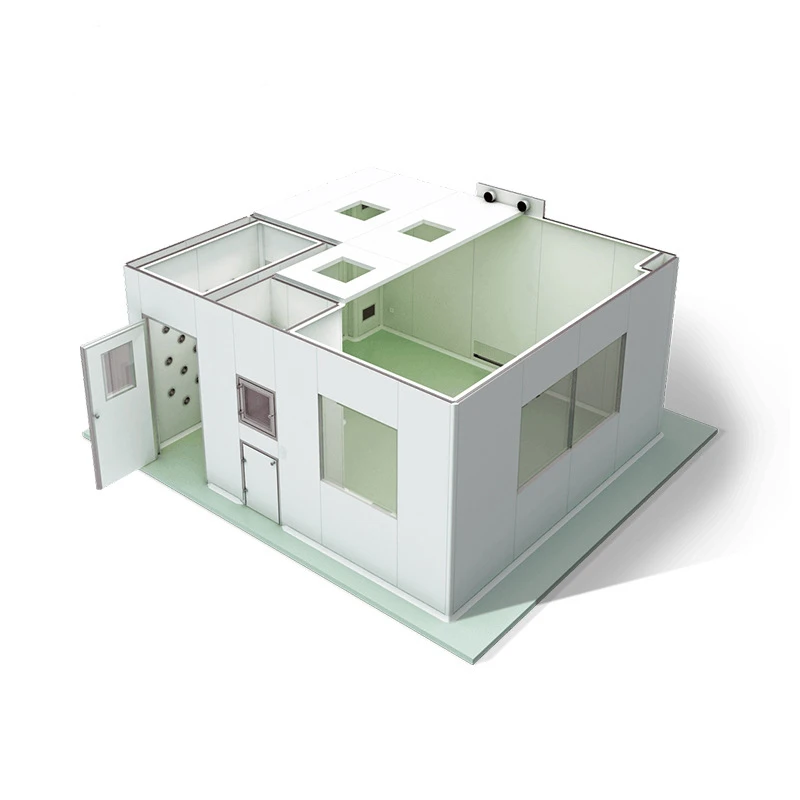 HUAAO Cost Effective Class100 Clean Room Dust Free Clean Room Modular Cleanroom Class 100-100000 ISO 5-8