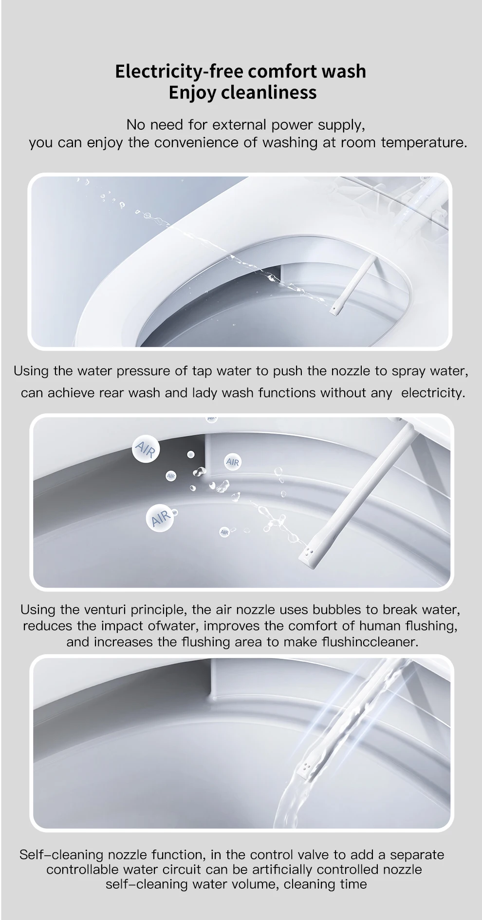 product new arrival wc electric bidet toilets floor mounted wc intelligent toilet foot touch sensor flush one piece smart toilet bowl-12