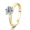Moissanite+GRA Certificate-Gold