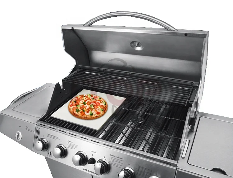 6 Burner Stainless Steel Gas BBQ Grill for Outdoor Kitchen