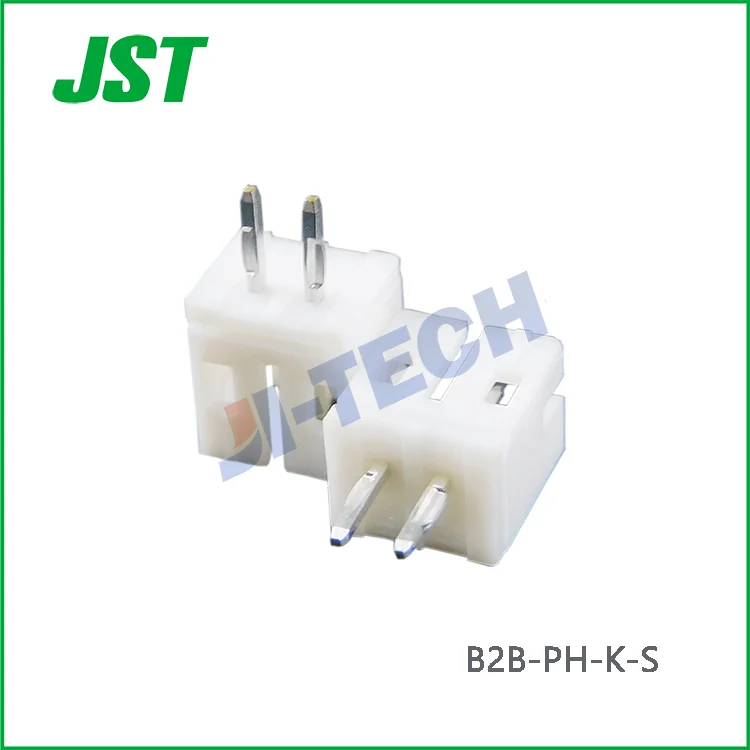 Jst 2.0mm Pitch PH Series 2 Pin Wafer Connector B2B-PH-K-S(LF)(SN) Wire to Board Connector for Power