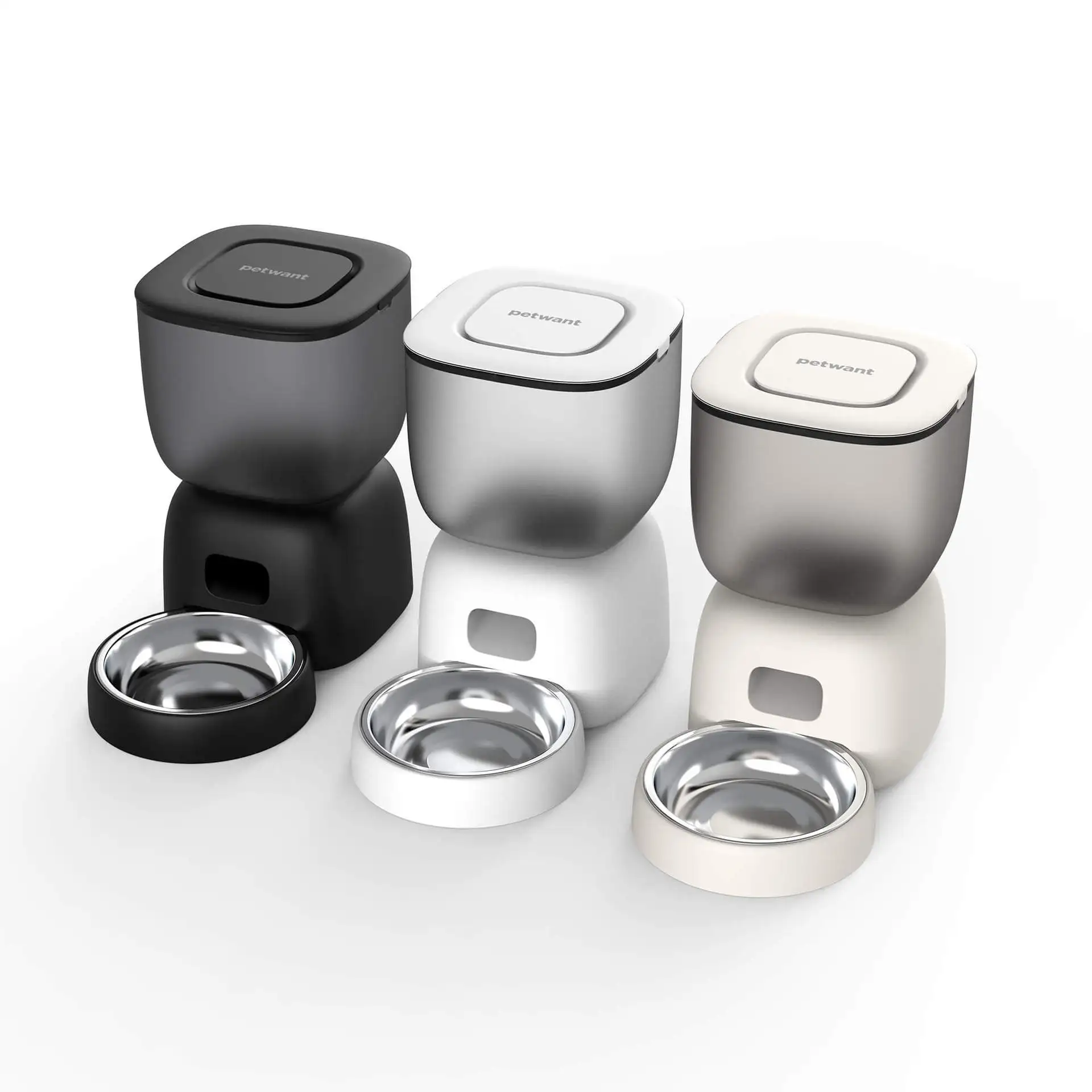 Интеллектуальная автоматическая кормушка для домашних животных SmartFeed 3L с возможностью подключения Wi-Fi и управлением приложениями кормушкой собак кошек