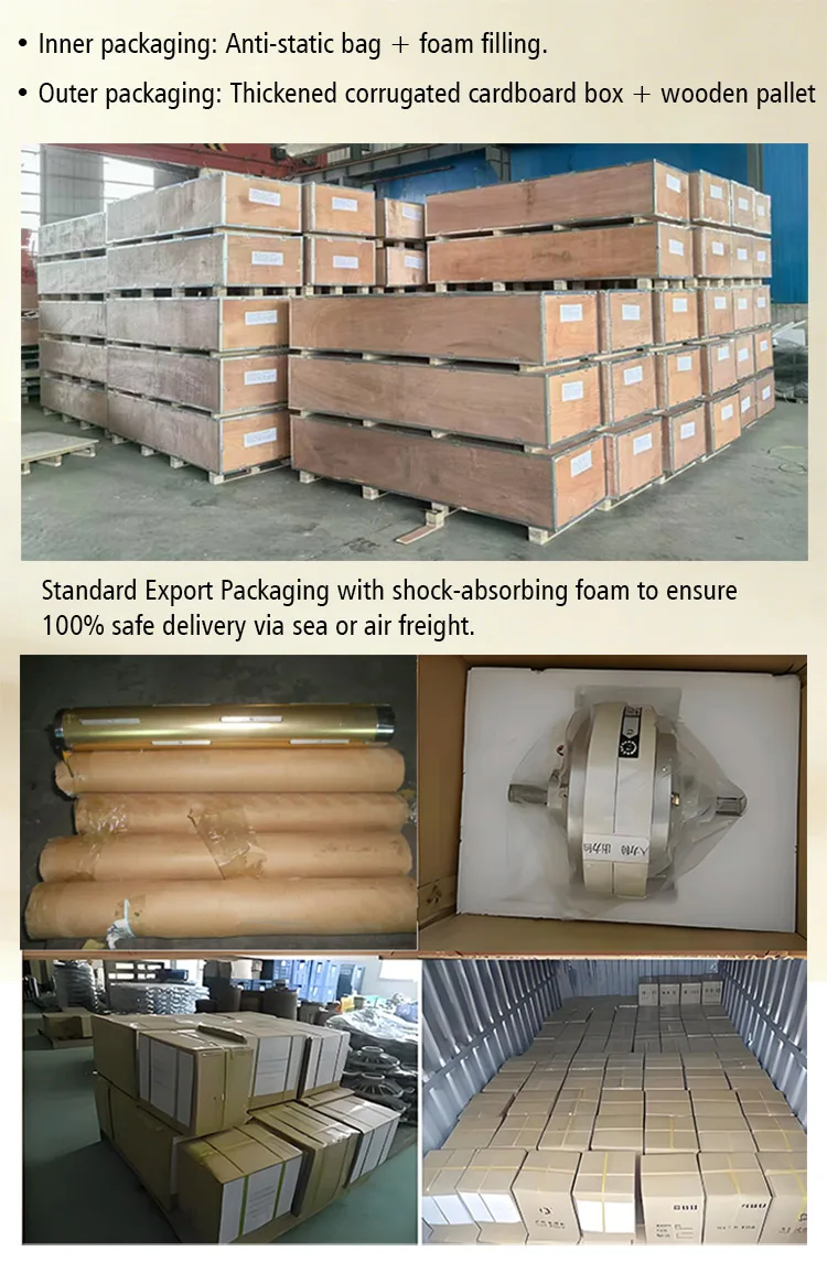 Packaging & shipping specifications