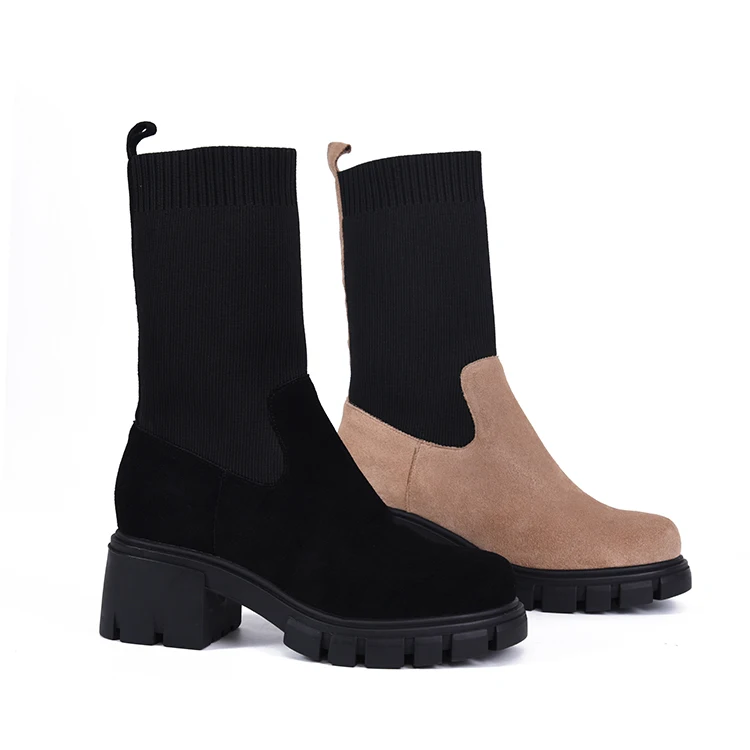 wellington boots with wedge heel