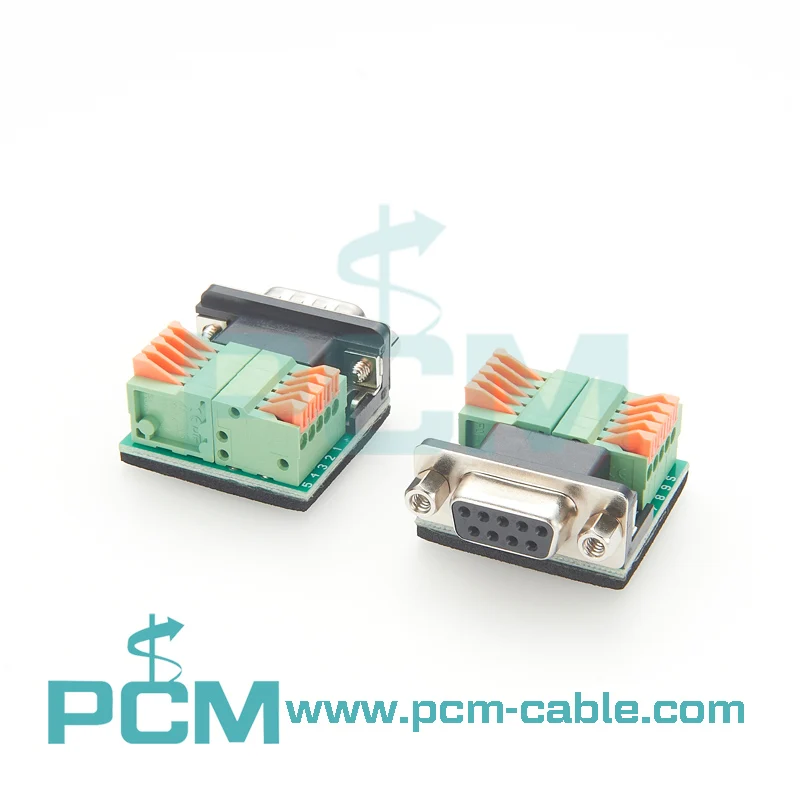 DB9 Male to Terminal Block Adapter details