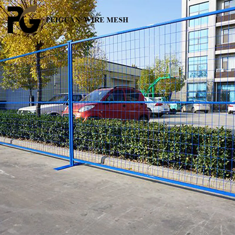 Easily Assembled Waterproof Customized Eco-Friendly Adjustable Canada Temporary Fence Temp Fence Panels