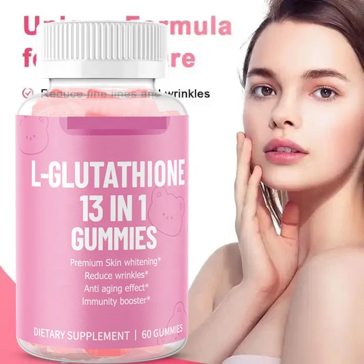 High Quality Best Price Low MOQ L-Glutathione 13 in 1 Gummies