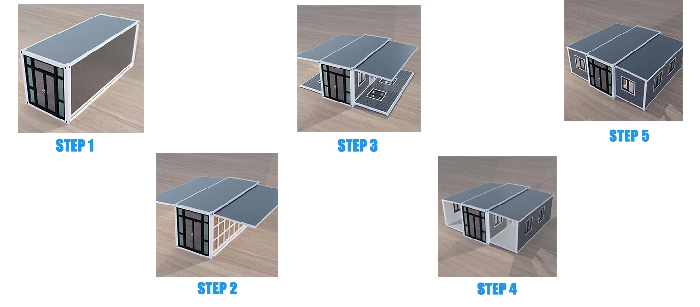 20Ft 40Ft Prefab Expandable Container House 20Ft 40Ft Prefab Expandable Container House