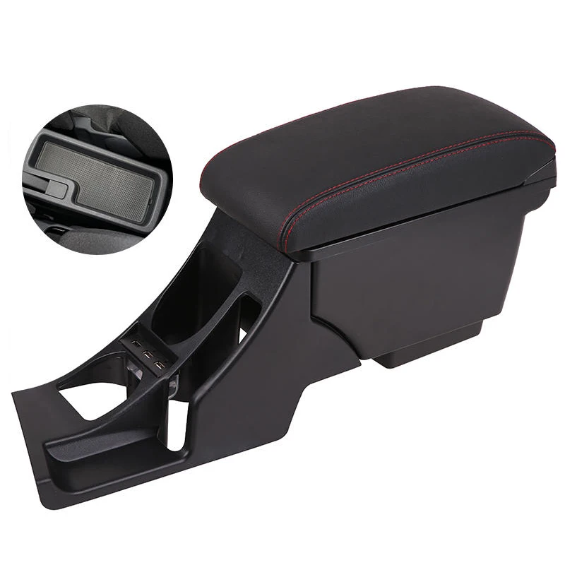 China Factory Cheap Price Armrest Box Pvc Leather for 2019 Volkswagen Lavida Armrest Box Car Interior Armrest Console Box