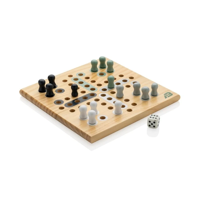 EZ Wholesale Custom High Quality Wooden Ludo Chess Set for Kids