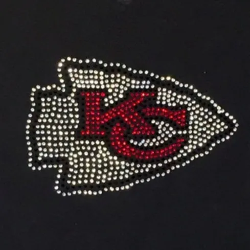 Sparkling Sales On Wholesale kansas city chiefs rhinestone 