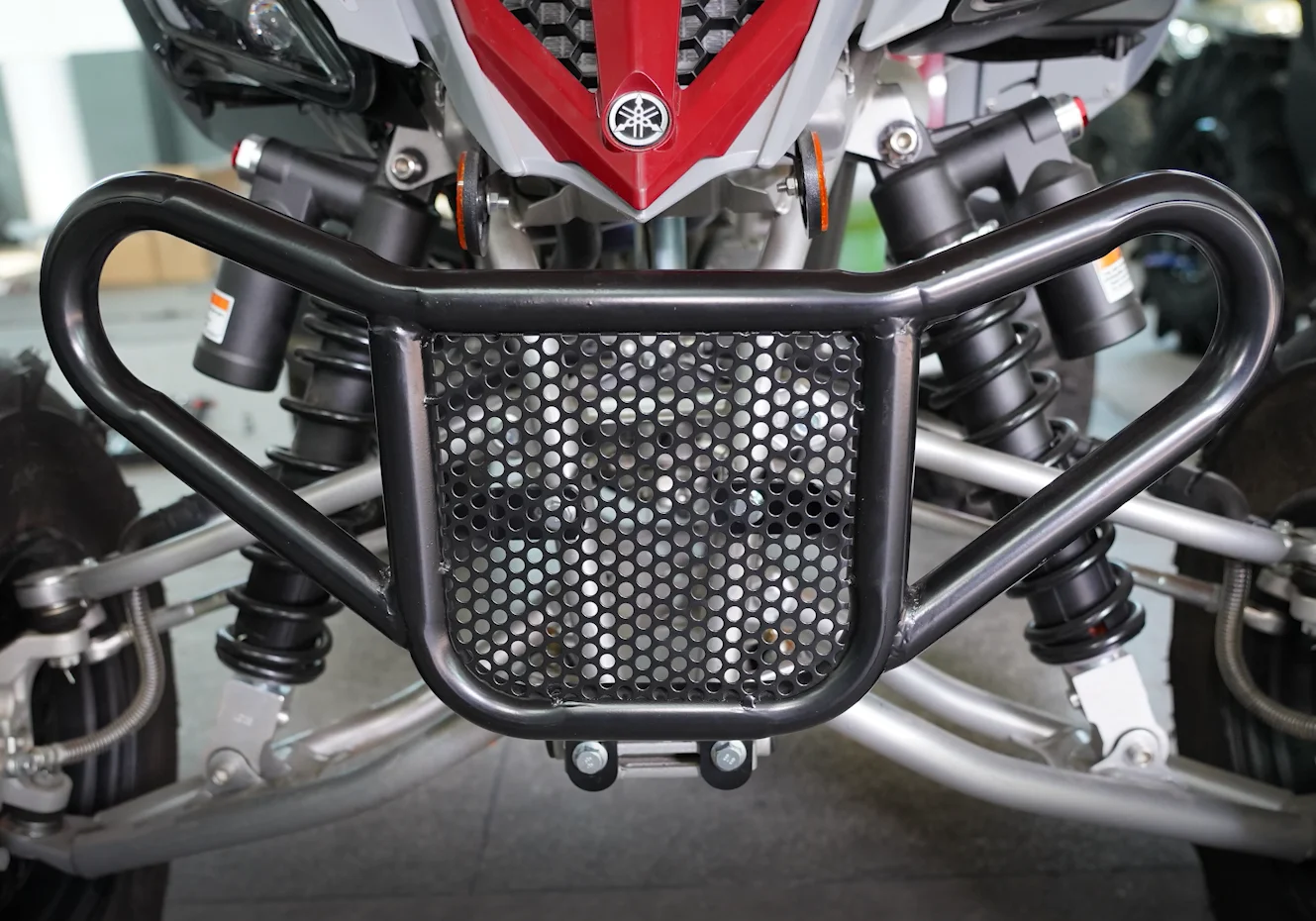 Atv Aluminum Front Bumper Grab Bar For Yamaha Raptor 700 700r Buy Front Bumper Grab Bar For