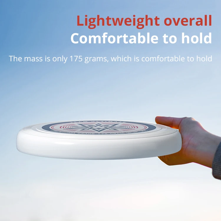 Пользовательская печать, профессиональные 175 г точные Утяжеленные летающие диски для гольфа, занятий спортом на открытом воздухе