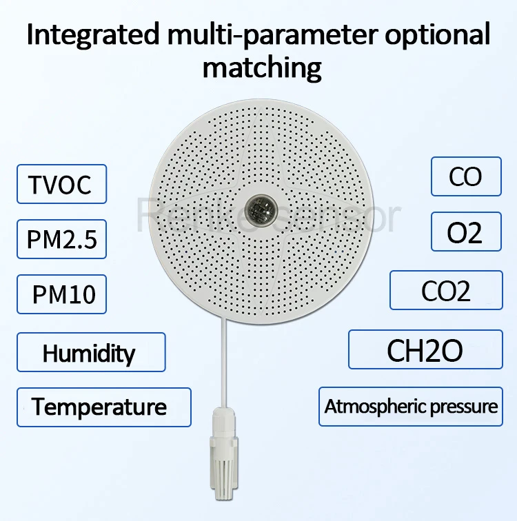 Промышленный датчик горючих газов pm10 pm2.5 rs485 высокочувствительный анализатор контроля качества воздуха
