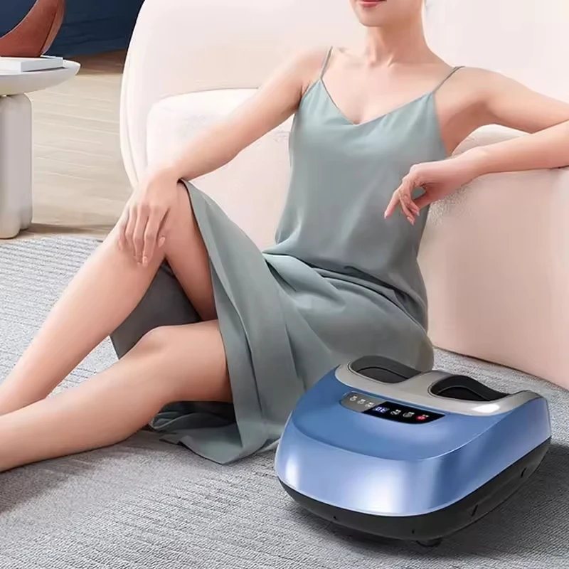 vibration im bein Minase 3-in-1 Bein-Massagegerät – Mit Wärme & Vibration, 9 Programme, USB-C  Aufladbar
