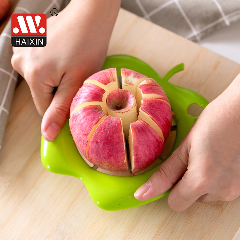 New Kitchen assist apple slicer Cutter Pear Fruit Divider Tool Comfort  Handle for Kitchen Apple Peeler